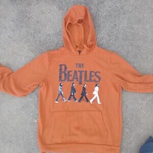 The beatles orange pullover hoodie